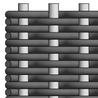 Reversed Plain Dutch Weave Mesh