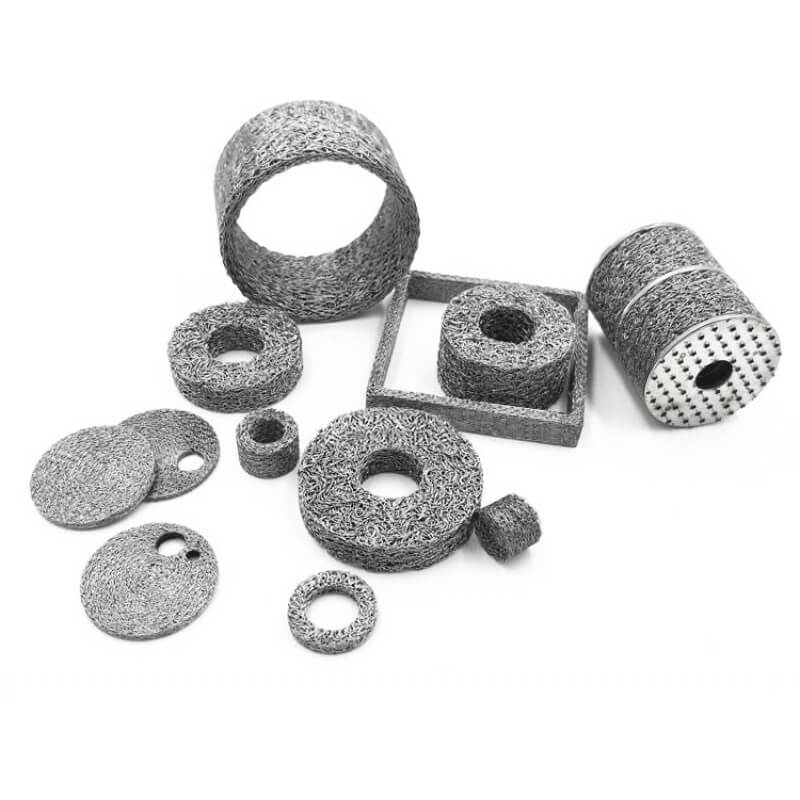 Knitted Mesh Filters and Components