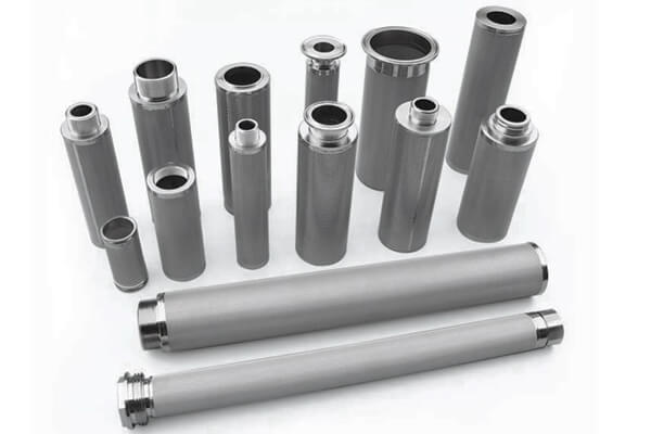 Sintered Mesh Cylindrical Filters