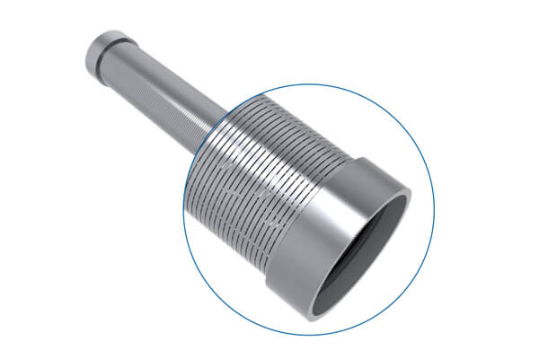 Wedge Wire Water Well Screen with Welded Ring