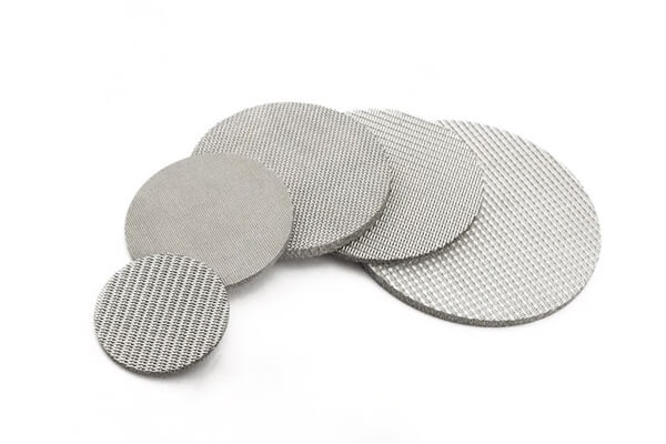 Sintered Multi-Layer Woven Wire Mesh Filter Disc