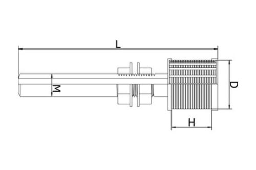 Long Hand Wedge Wire Nozzle
